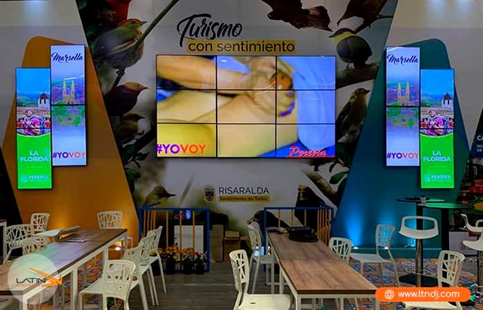 alquiler de video wall para eventos en bogota