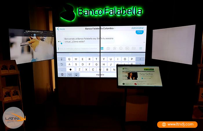 alquiler de videowall para eventos