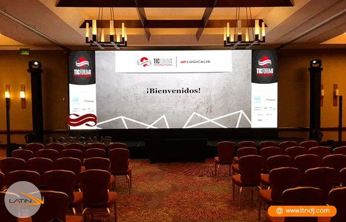 pantalla para eventos