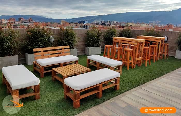 salas en madera eventos bogota